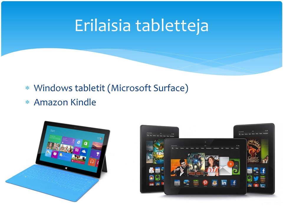 Windows tabletit