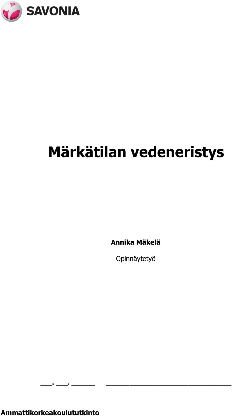 Mäkelä Opinnäytetyö.