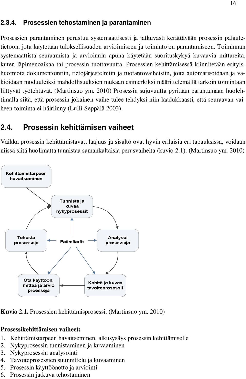 toimintojen parantamiseen. Toiminnan systemaattista seuraamista ja arvioinnin apuna käytetään suorituskykyä kuvaavia mittareita, kuten läpimenoaikaa tai prosessin tuottavuutta.