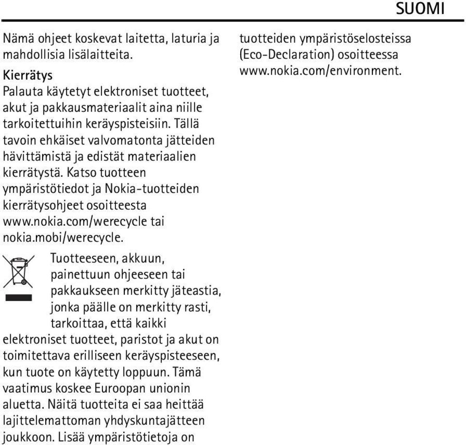 com/werecycle tai nokia.mobi/werecycle.