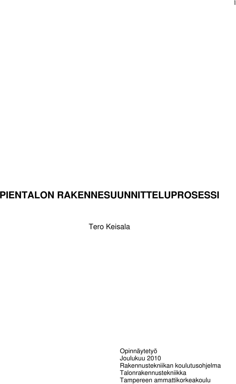 Rakennustekniikan koulutusohjelma