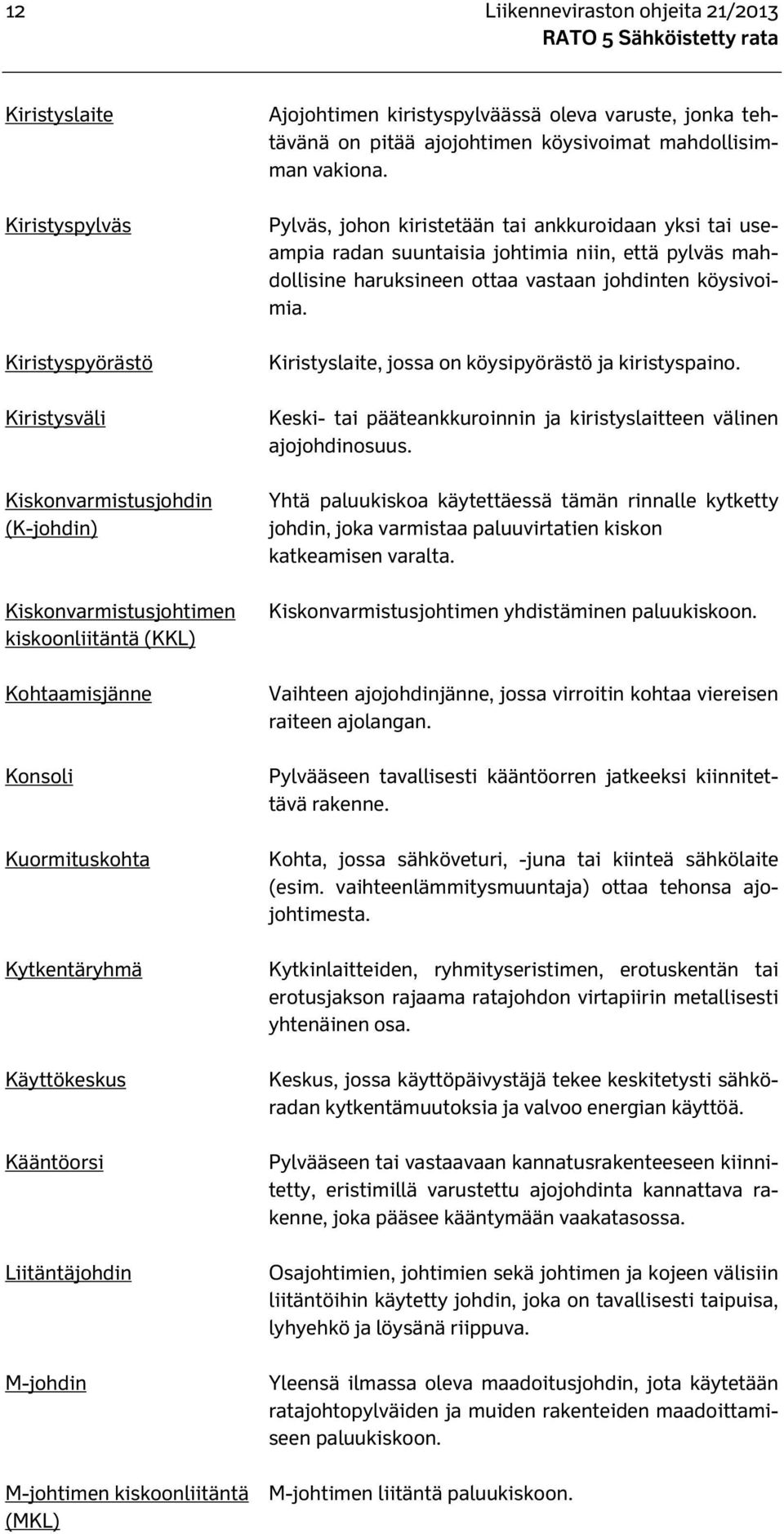 köysivoimat mahdollisimman vakiona.