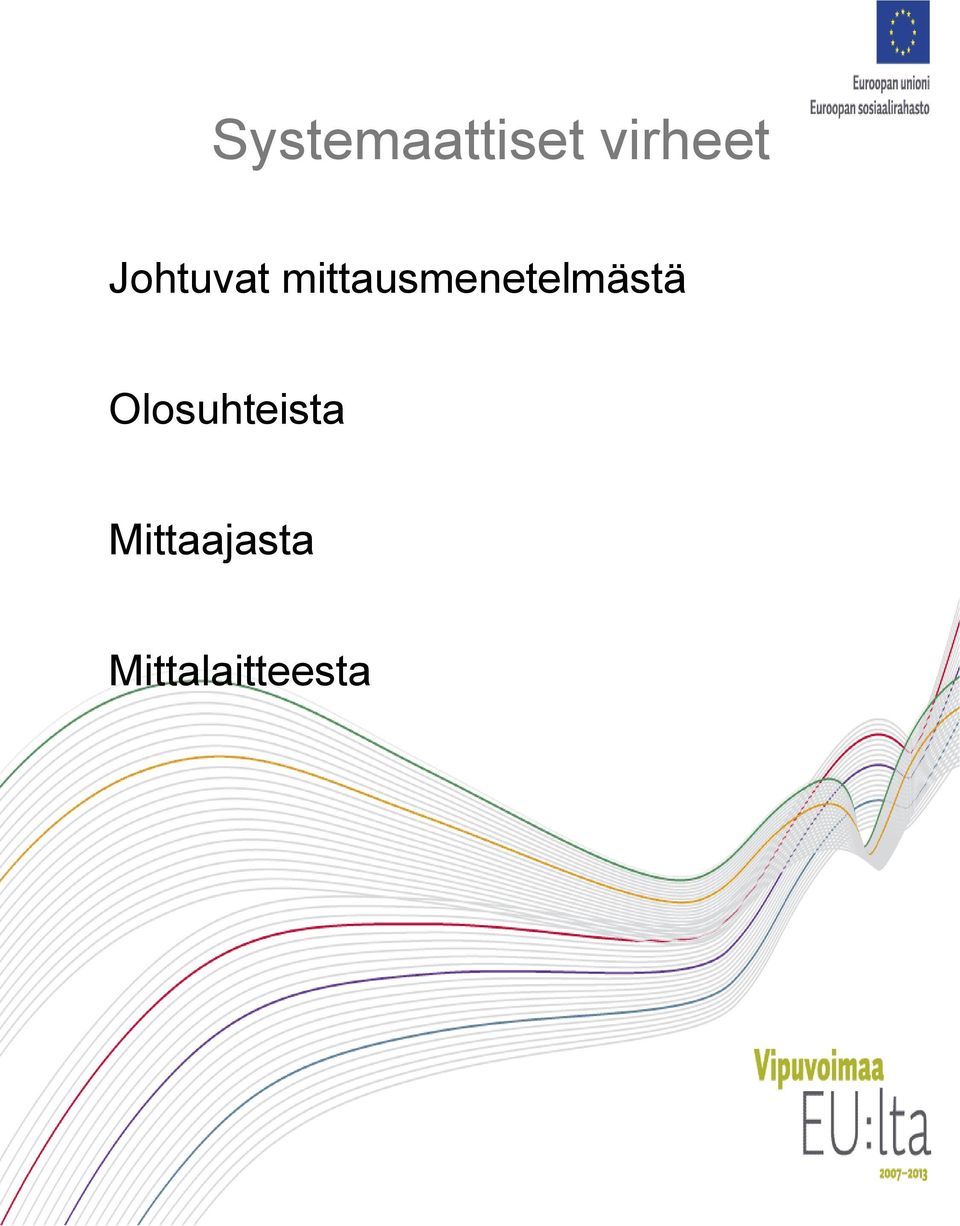 mittausmenetelmästä