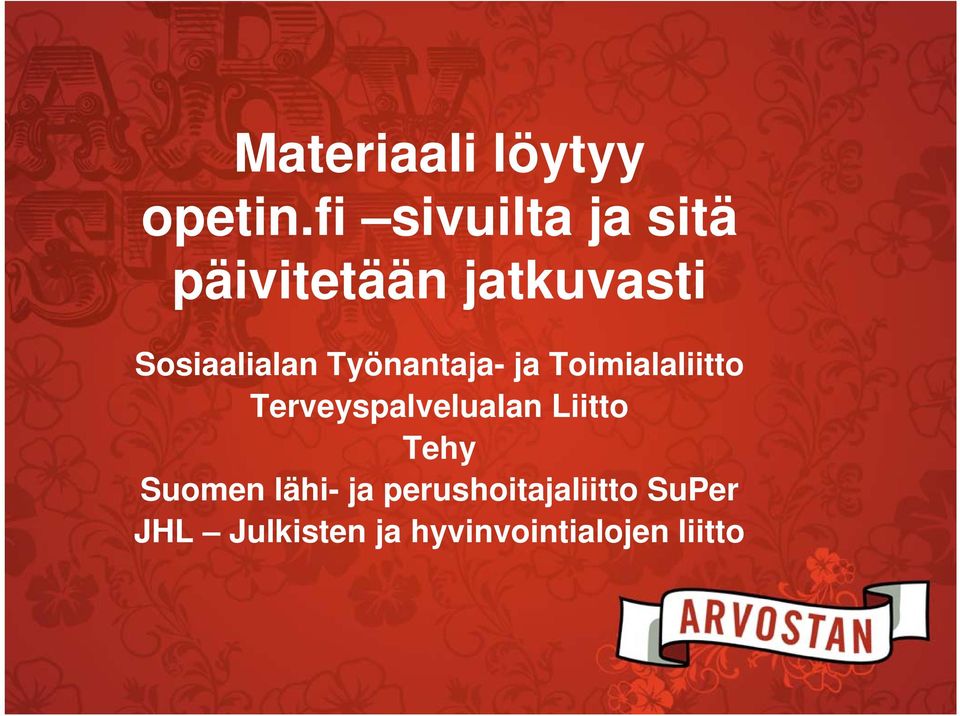 Työnantaja- ja Toimialaliitto Terveyspalvelualan Liitto