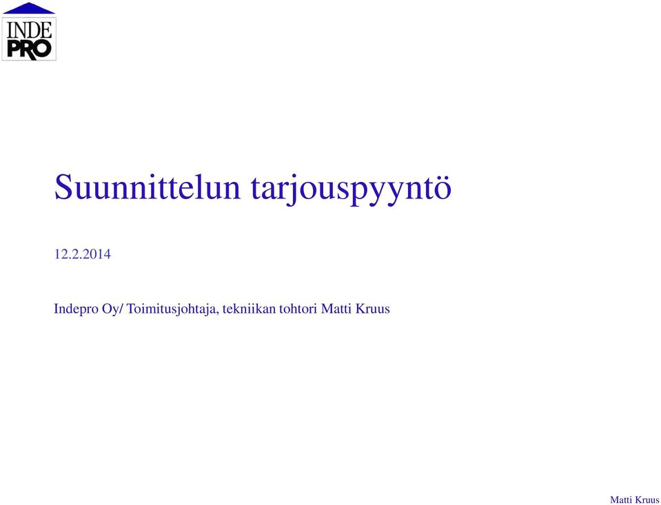 Toimitusjohtaja, tekniikan