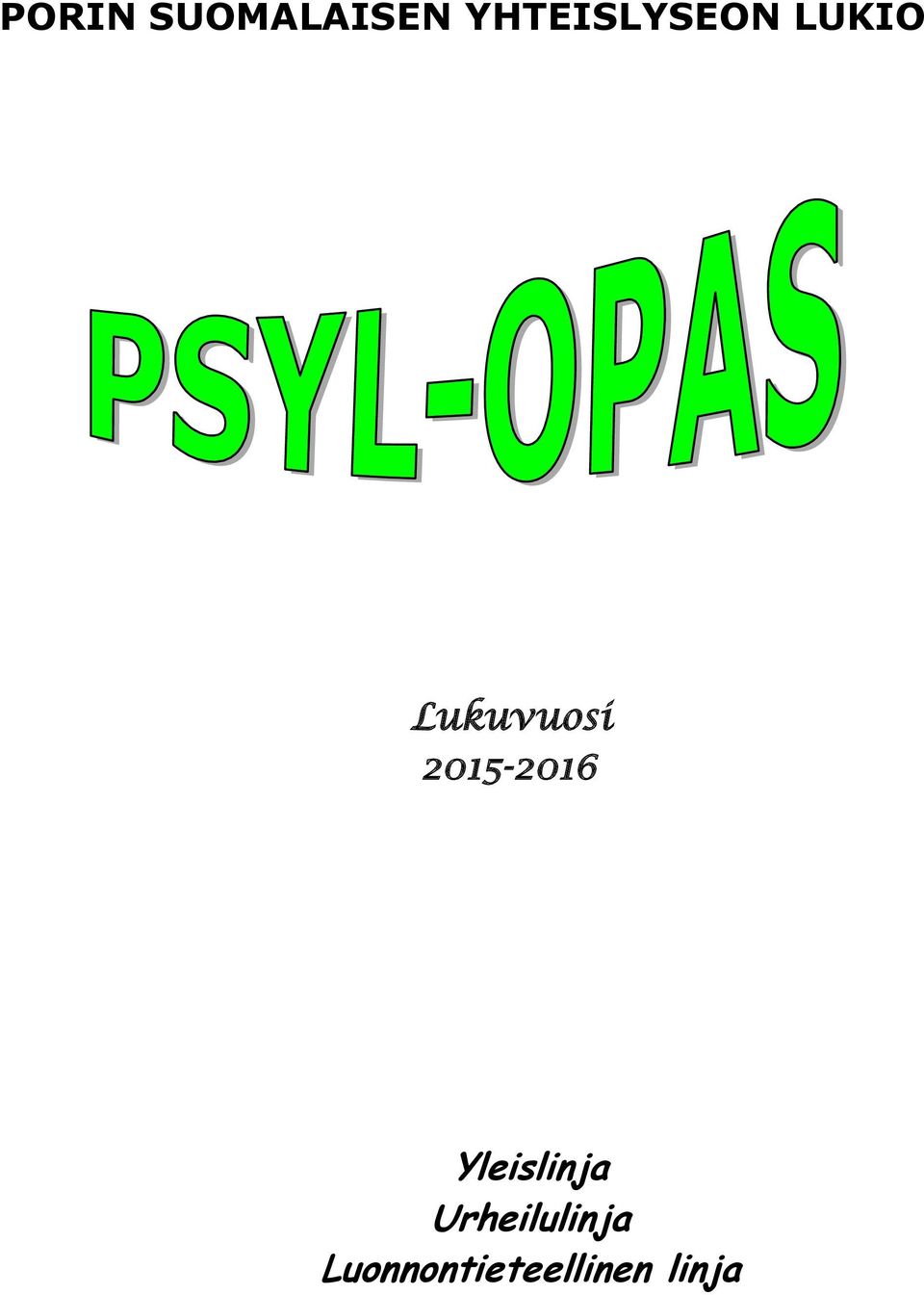 Lukuvuosi 2015-2016