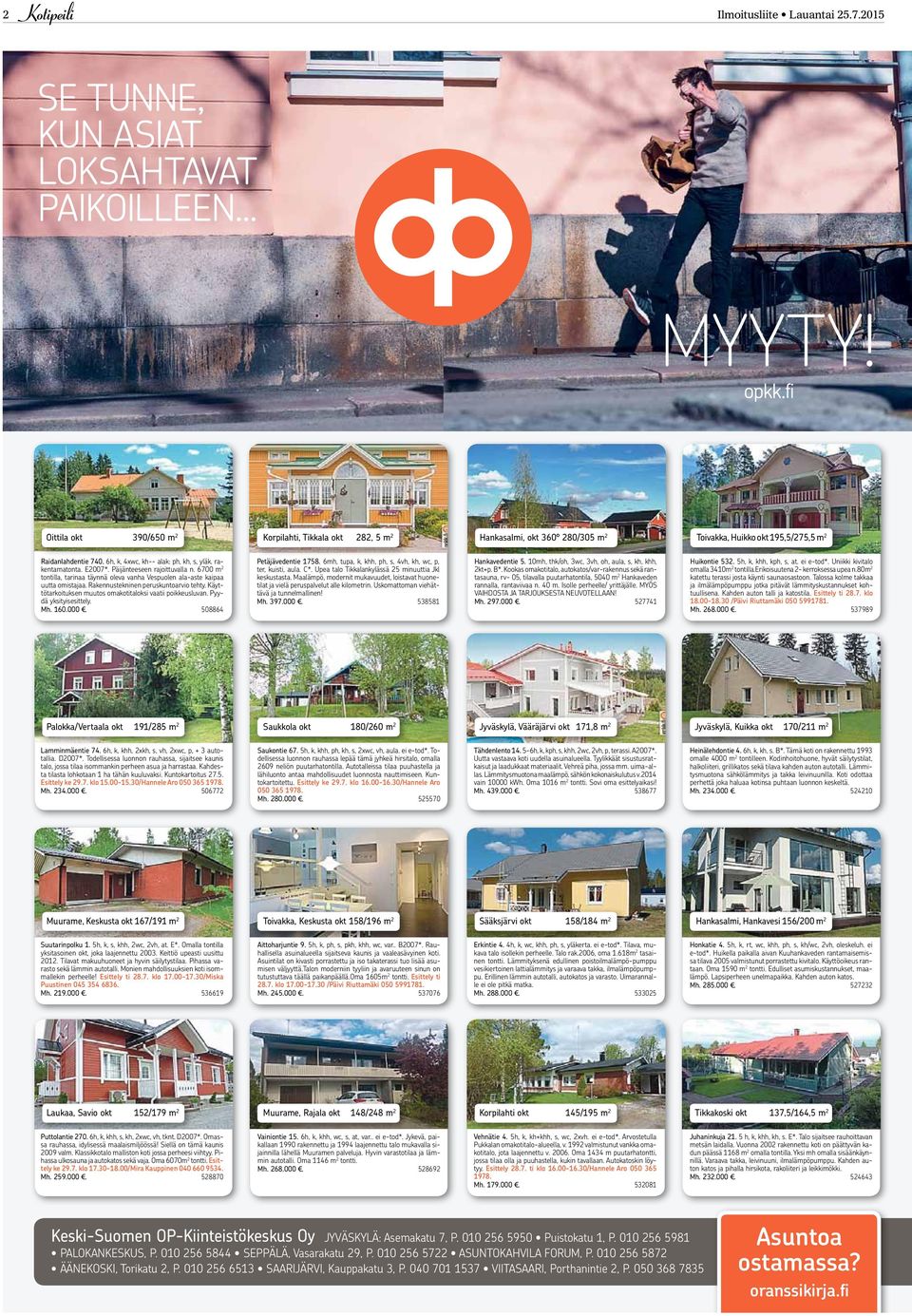 Rakennustekninen peruskuntoarvio tehty. Käyttötarkoituksen muutos omakotitaloksi vaatii poikkeusluvan. Pyydä yksityisesittely. Mh. 160.000. 508864 Petäjävedentie 1758.