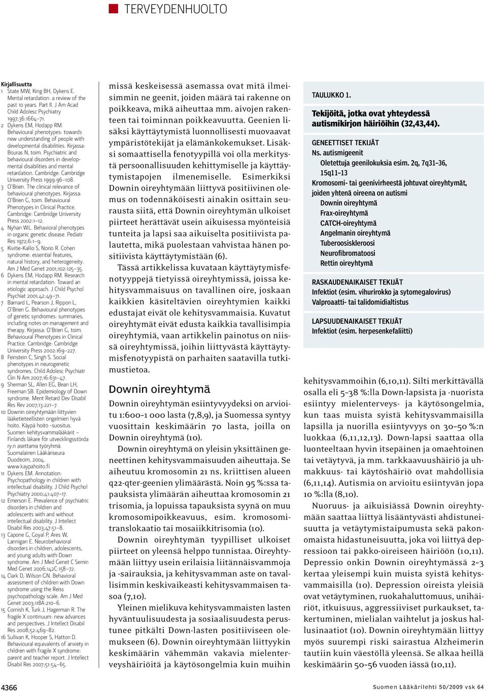 Psychiatric and behavioural disorders in developmental disabilities and mental retardation. Cambridge: Cambridge University Press 1999:96 108. 3 O Brien.