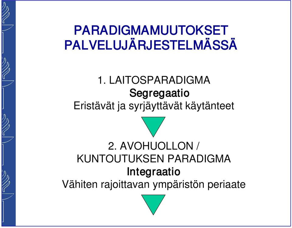 syrjäyttävät käytänteet 2.