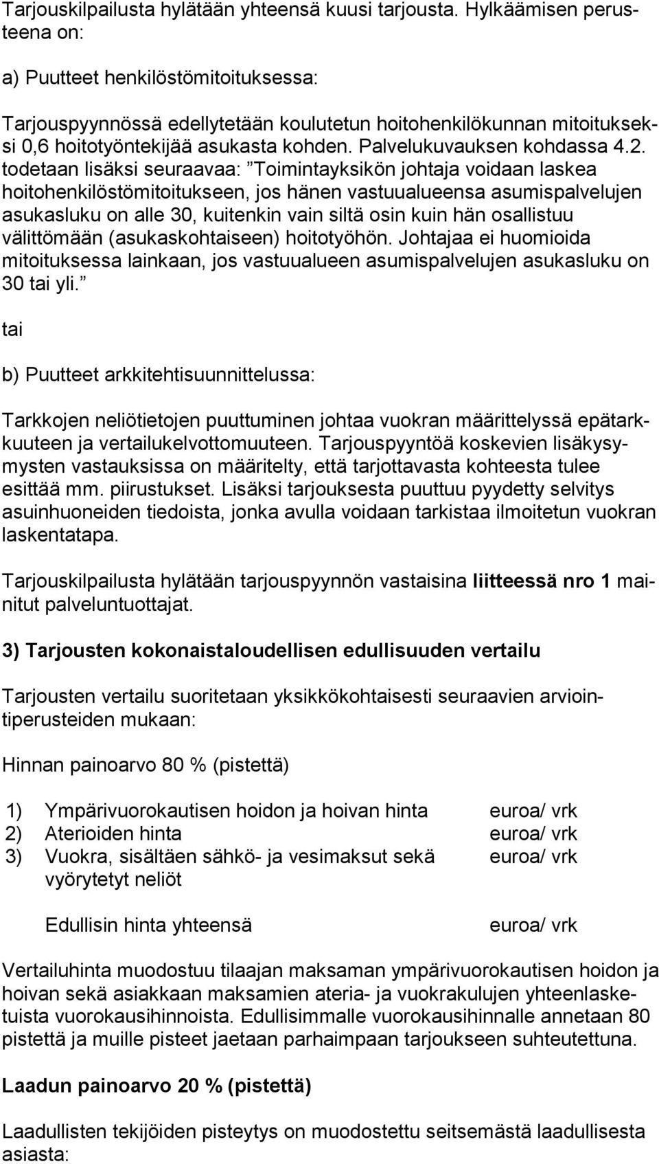 Palvelukuvauksen koh das sa 4.2.