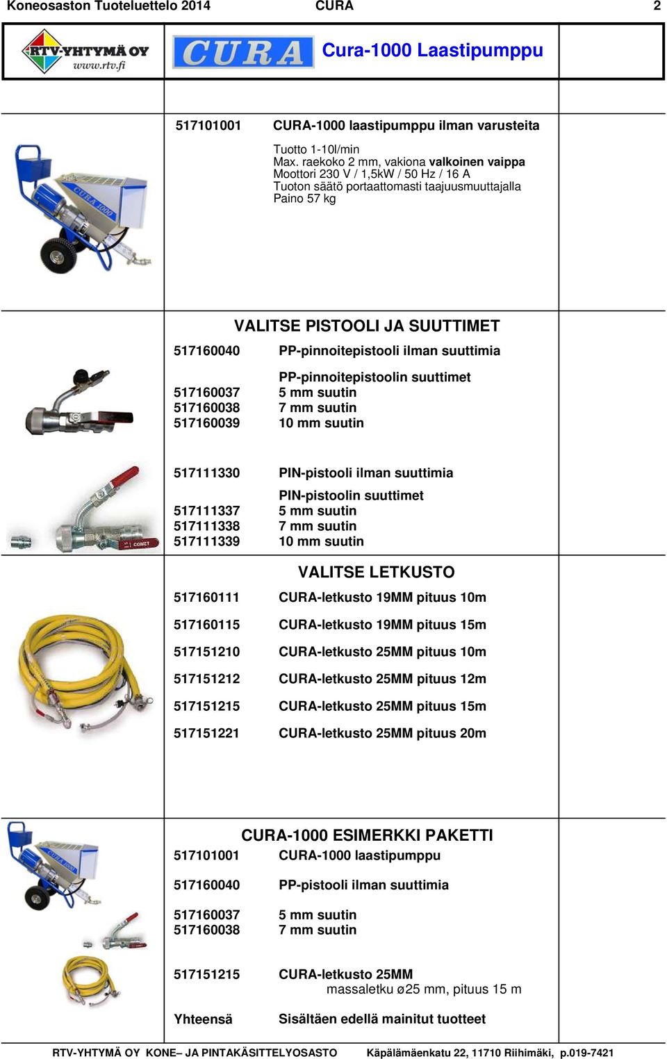 ilman suuttimia 517160037 517160038 517160039 PP-pinnoitepistoolin suuttimet 5 mm suutin 7 mm suutin 10 mm suutin 517111330 517111337 517111338 517111339 517160111 517160115 517151210 517151212