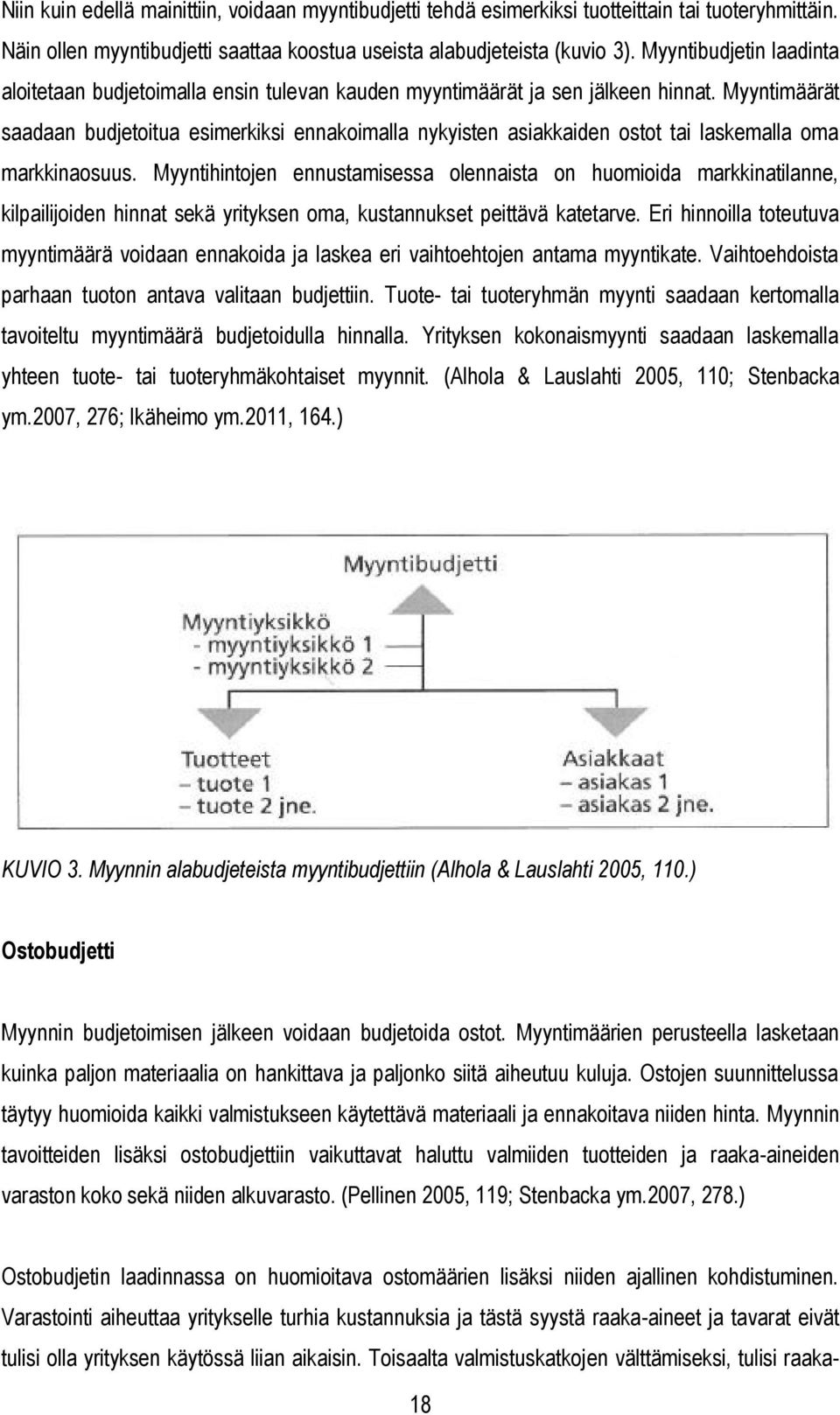 Myyntimäärät saadaan budjetoitua esimerkiksi ennakoimalla nykyisten asiakkaiden ostot tai laskemalla oma markkinaosuus.