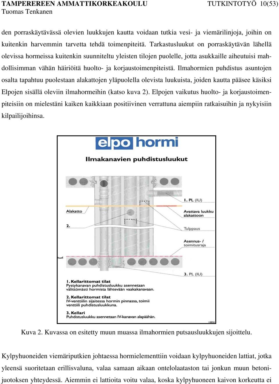 korjaustoimenpiteistä.