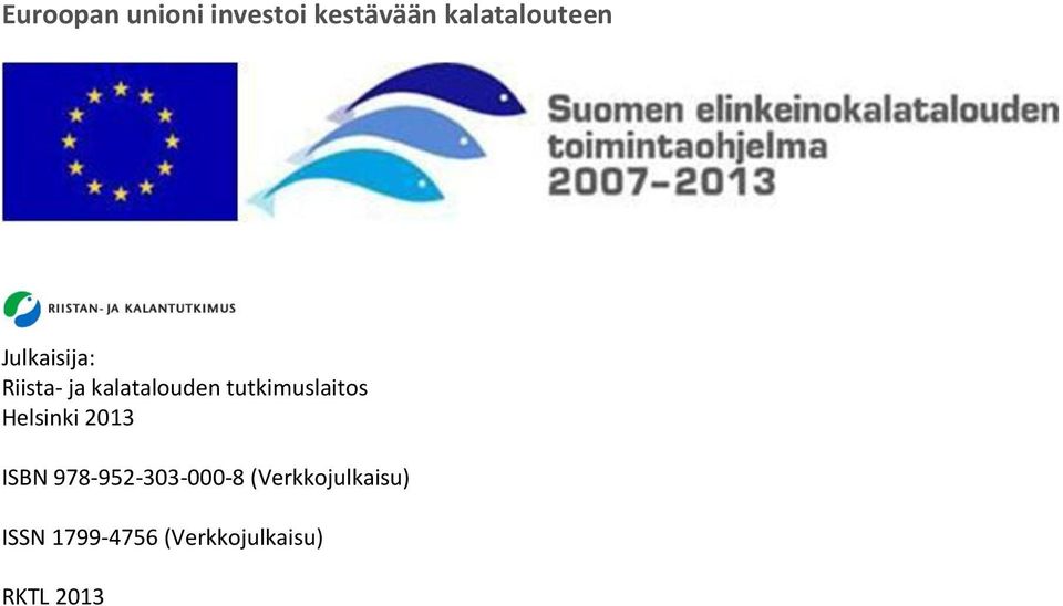 tutkimuslaitos Helsinki 2013 ISBN
