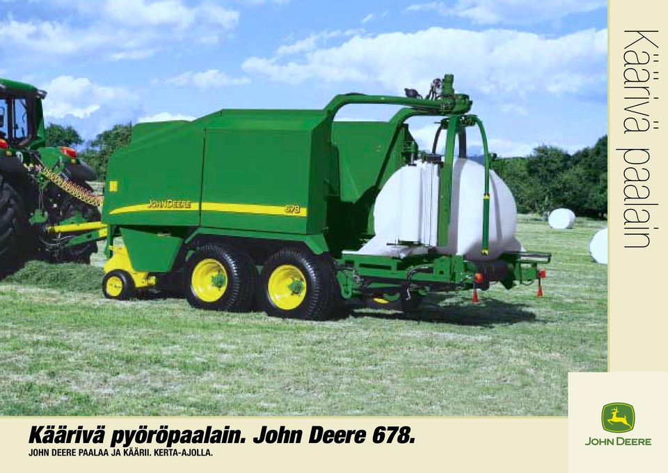 JOHN DEERE PAALAA JA