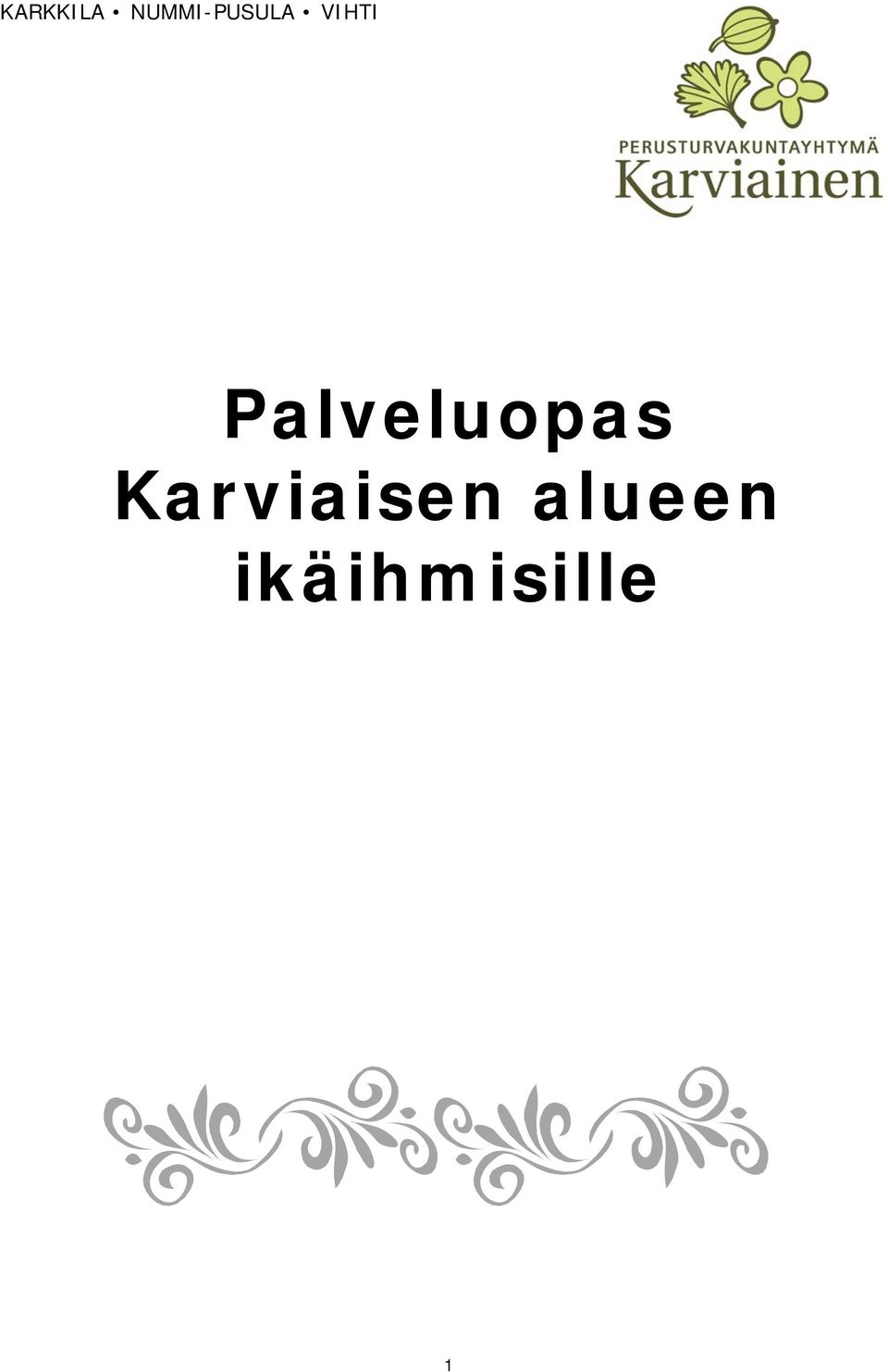 VIHTI Palveluopas