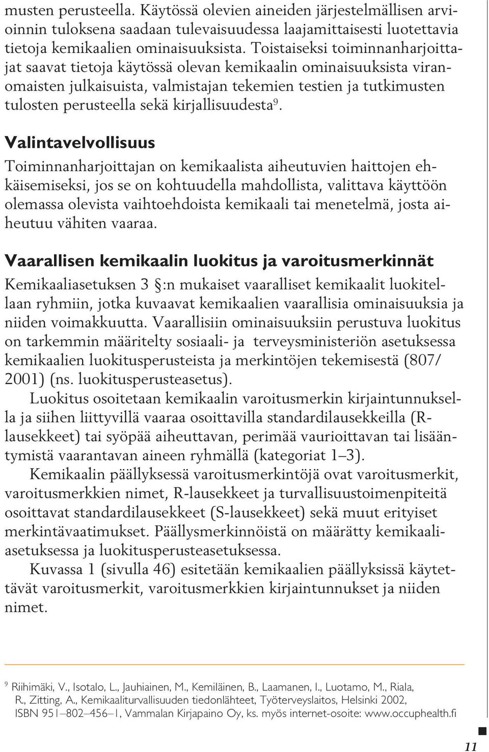 kirjallisuudesta 9.