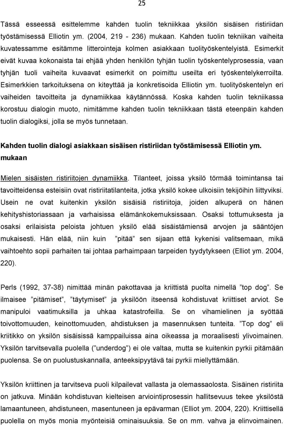 Esimerkit eivät kuvaa kokonaista tai ehjää yhden henkilön tyhjän tuolin työskentelyprosessia, vaan tyhjän tuoli vaiheita kuvaavat esimerkit on poimittu useilta eri työskentelykerroilta.