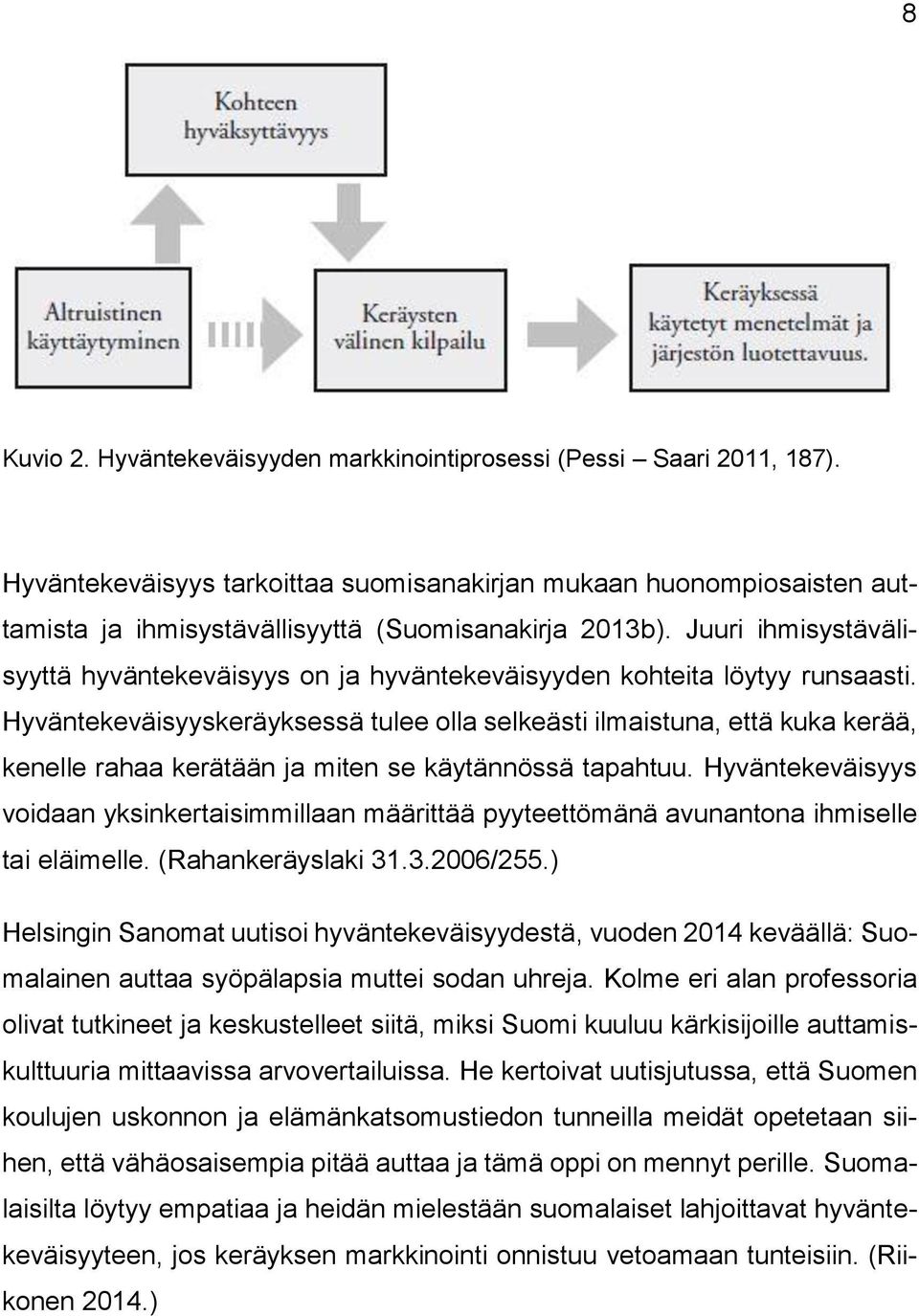 Juuri ihmisystävälisyyttä hyväntekeväisyys on ja hyväntekeväisyyden kohteita löytyy runsaasti.