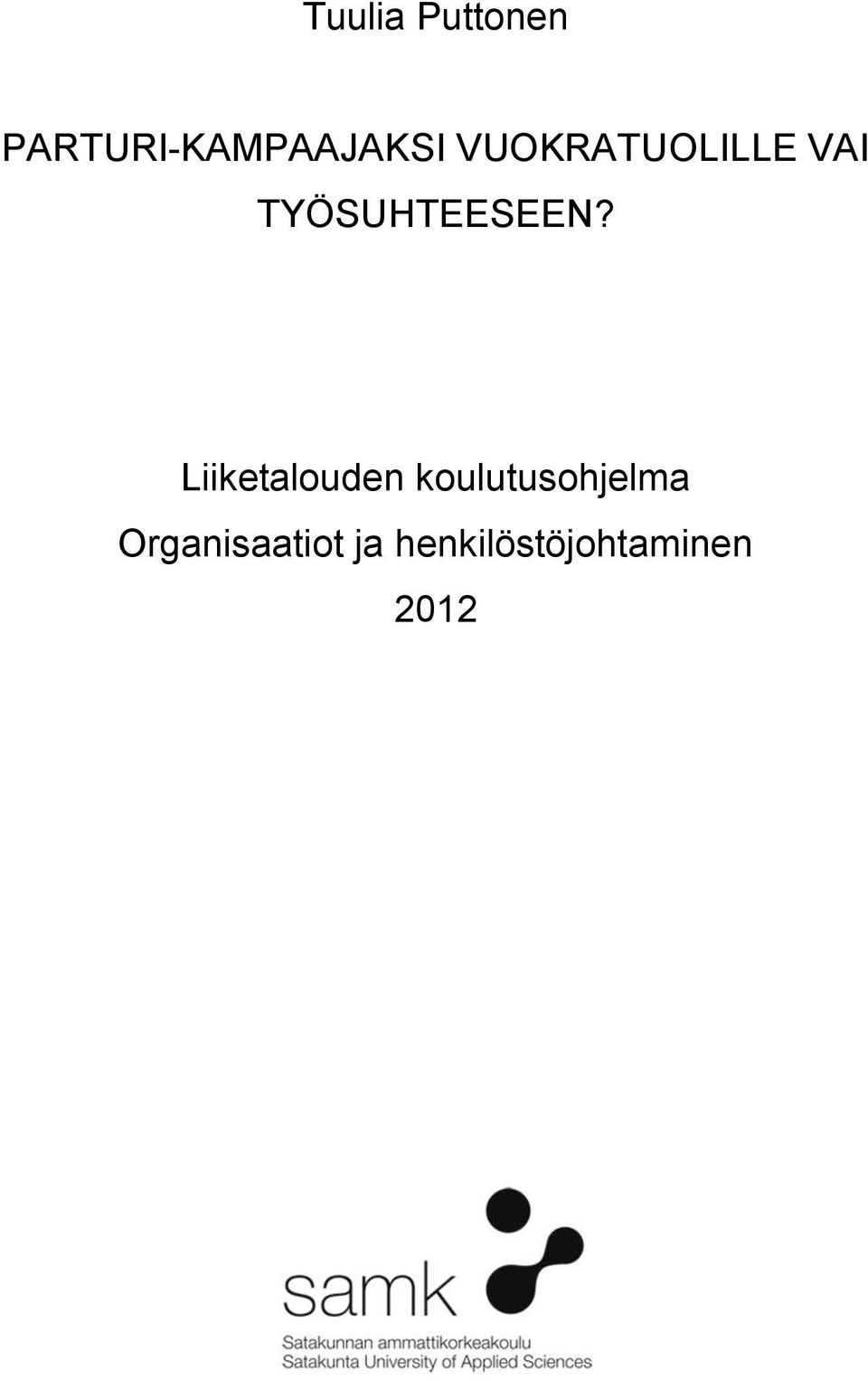 Liiketalouden koulutusohjelma