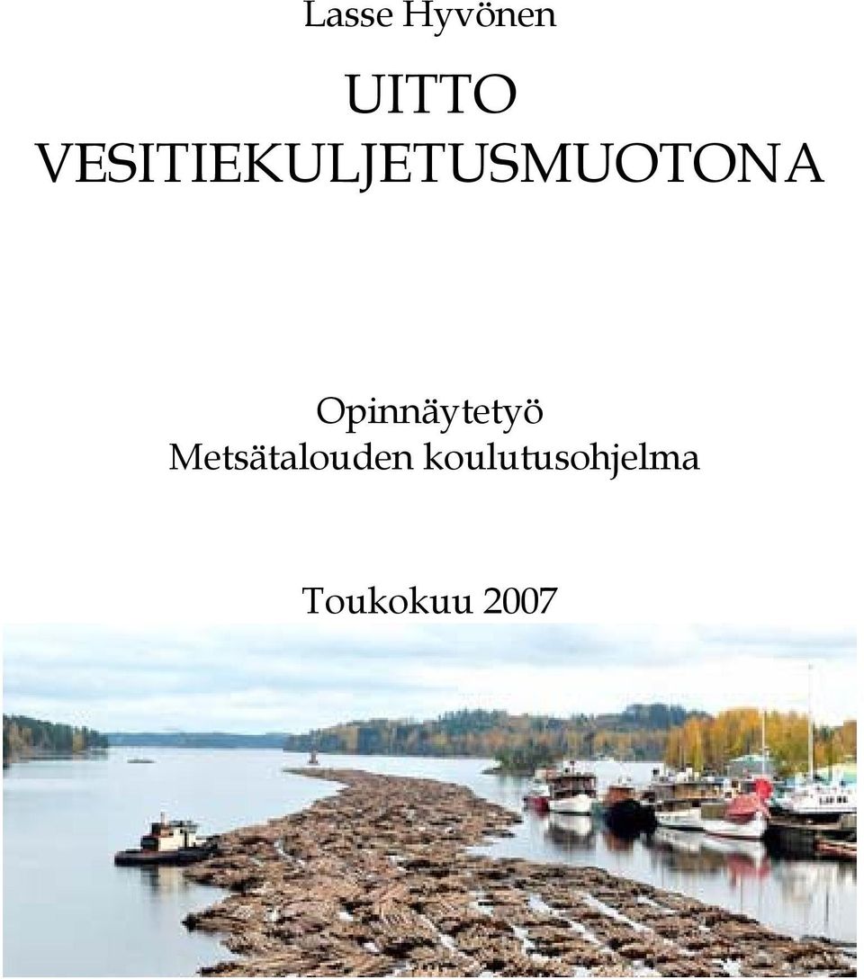 Opinnäytetyö