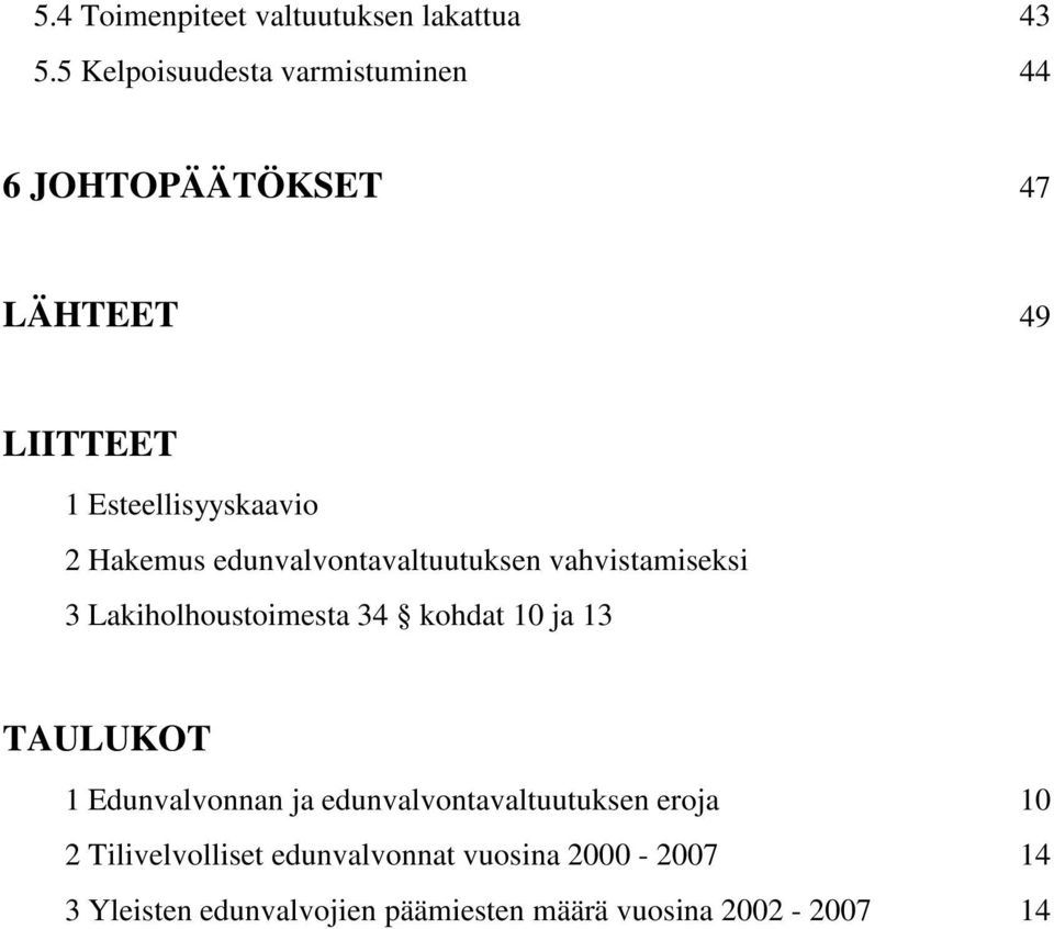 Hakemus edunvalvontavaltuutuksen vahvistamiseksi 3 Lakiholhoustoimesta 34 kohdat 10 ja 13 TAULUKOT 1