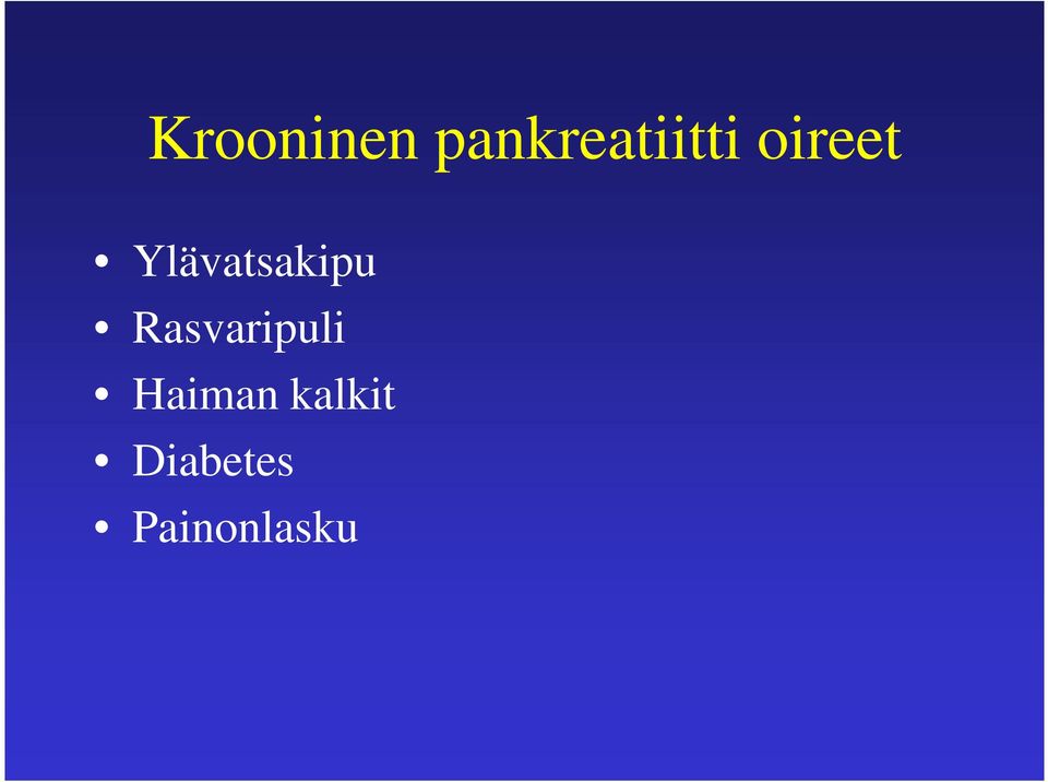 Ylävatsakipu