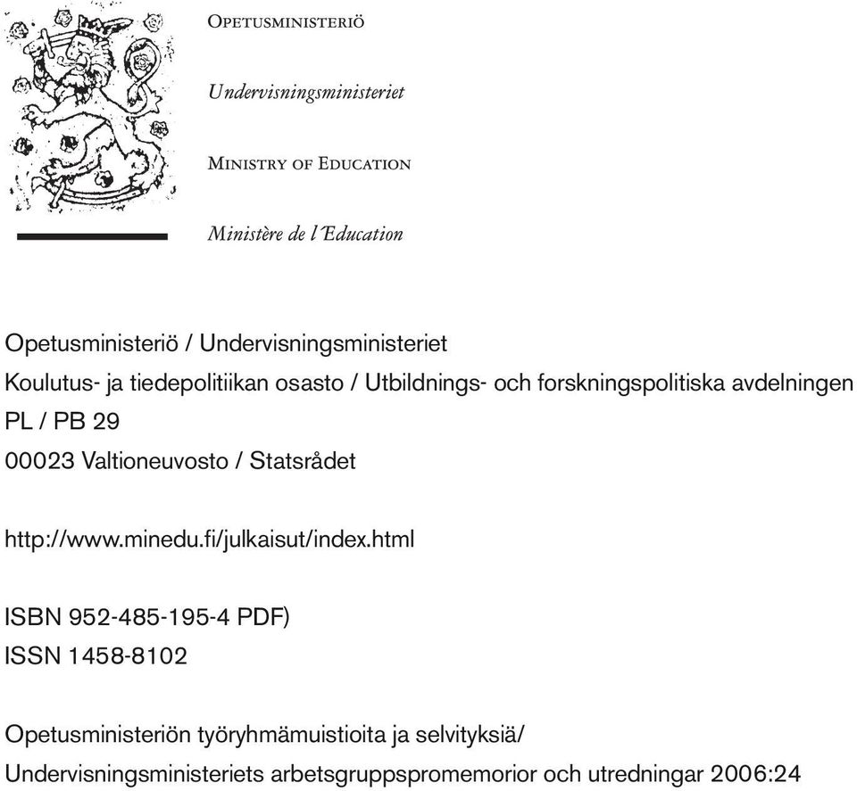minedu.fi/julkaisut/index.