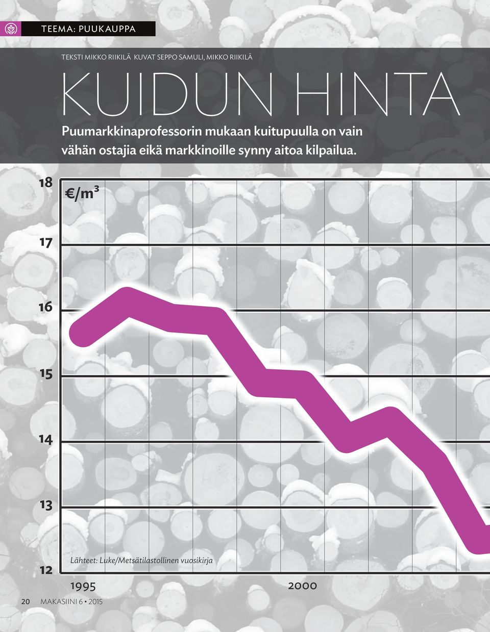 ostajia eikä markkinoille synny aitoa kilpailua.