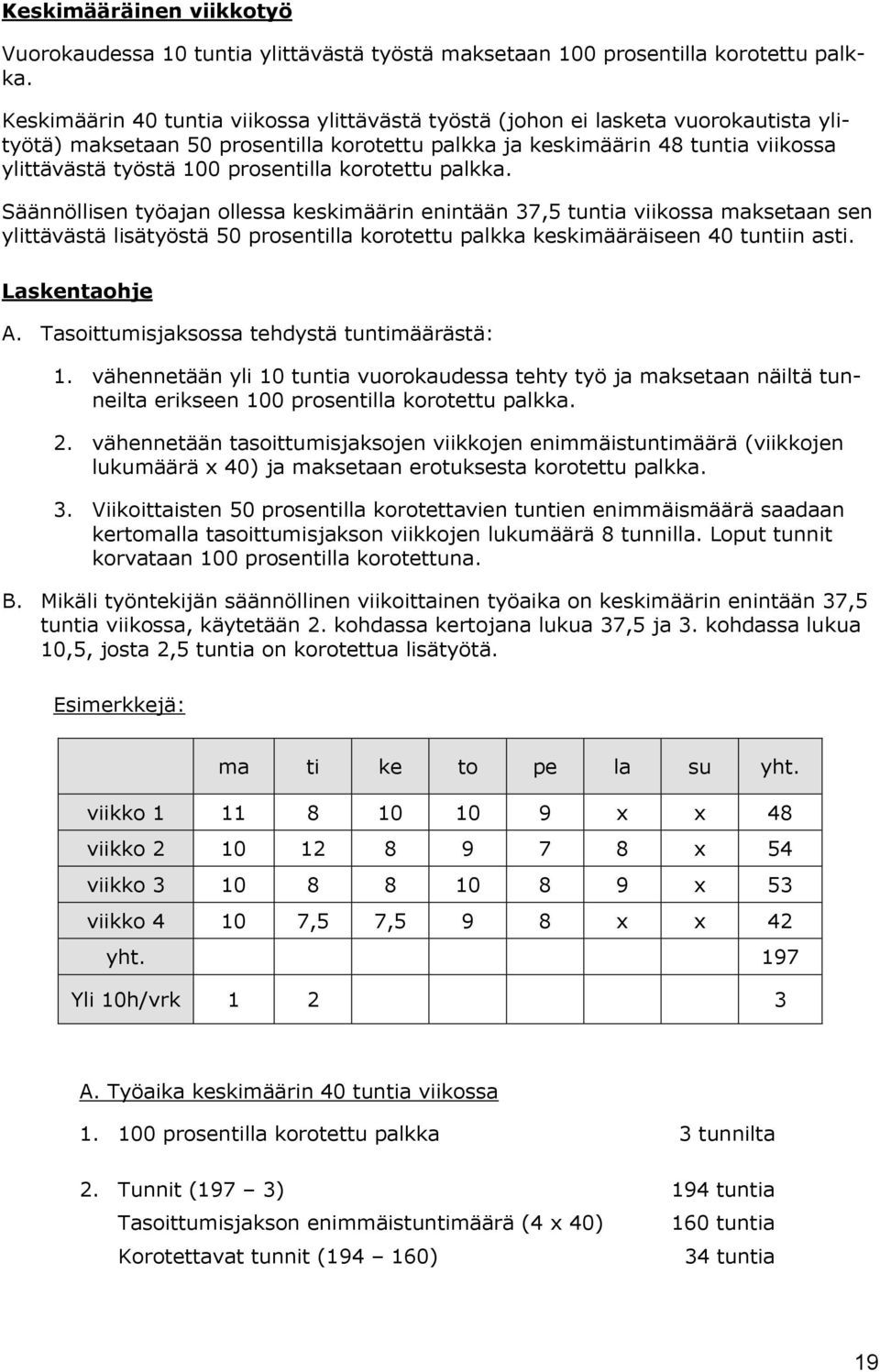 prosentilla korotettu palkka.