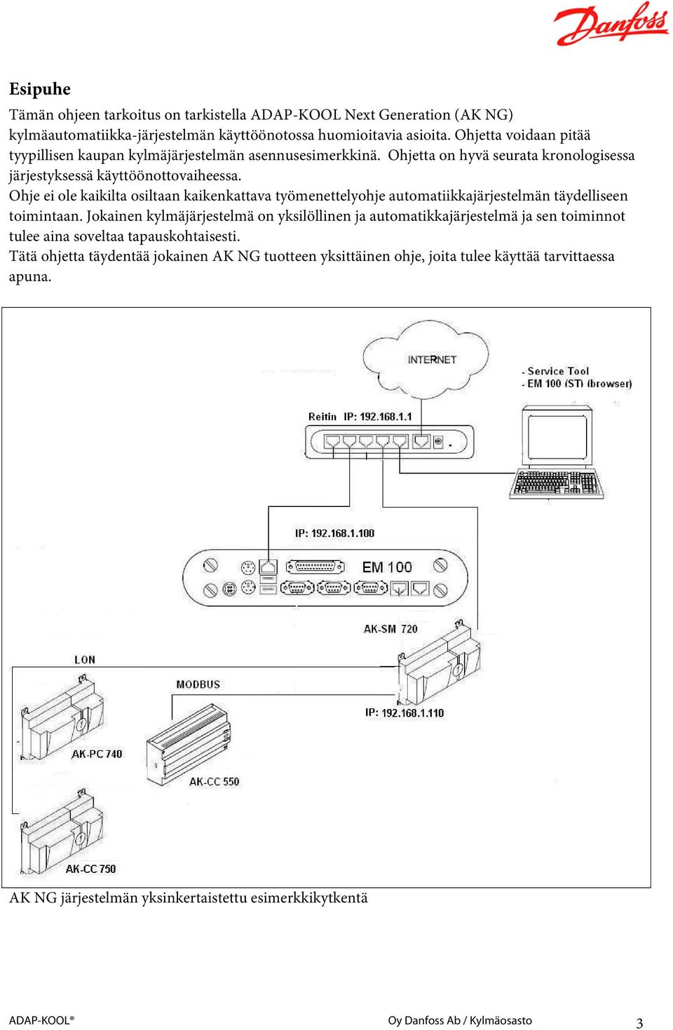 Ohje ei ole kaikilta osiltaan kaikenkattava työmenettelyohje automatiikkajärjestelmän täydelliseen toimintaan.