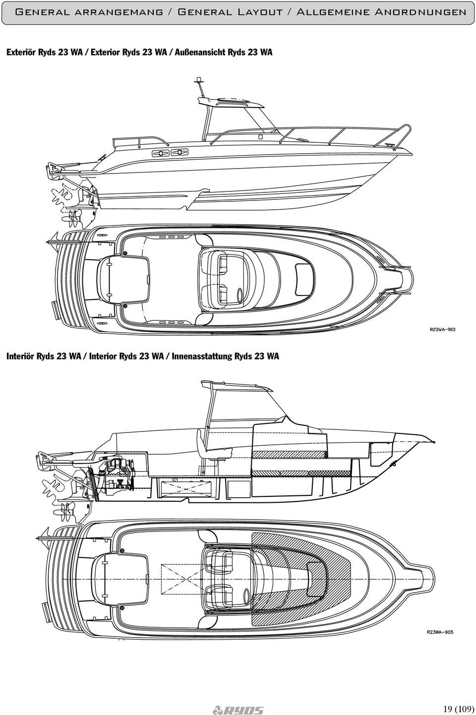 WA / Außenansicht Ryds 23 WA Interiör Ryds 23 WA /