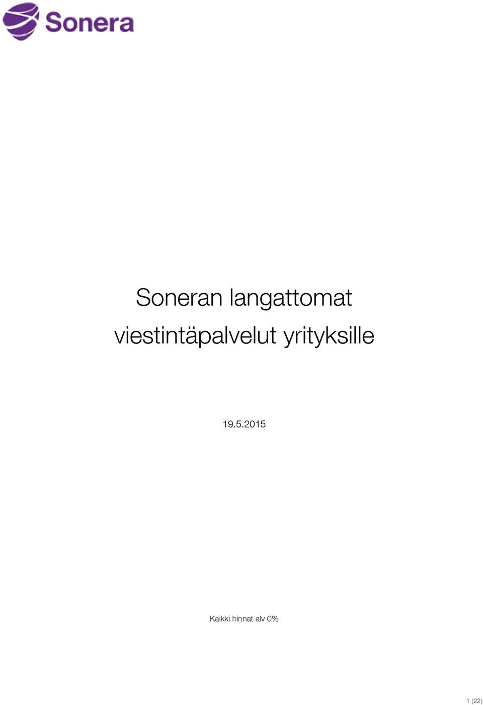 yrityksille 19.5.
