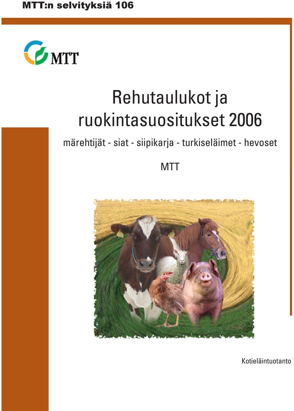 märehtijät - siat - siipikarja -