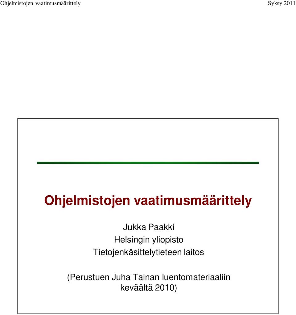 Tietojenkäsittelytieteen laitos