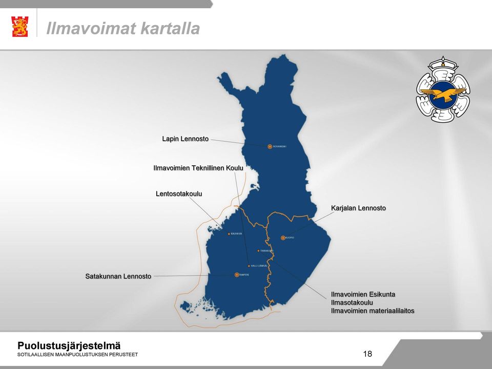 Satakunnan Lennosto Ilmavoimien Esikunta Ilmasotakoulu