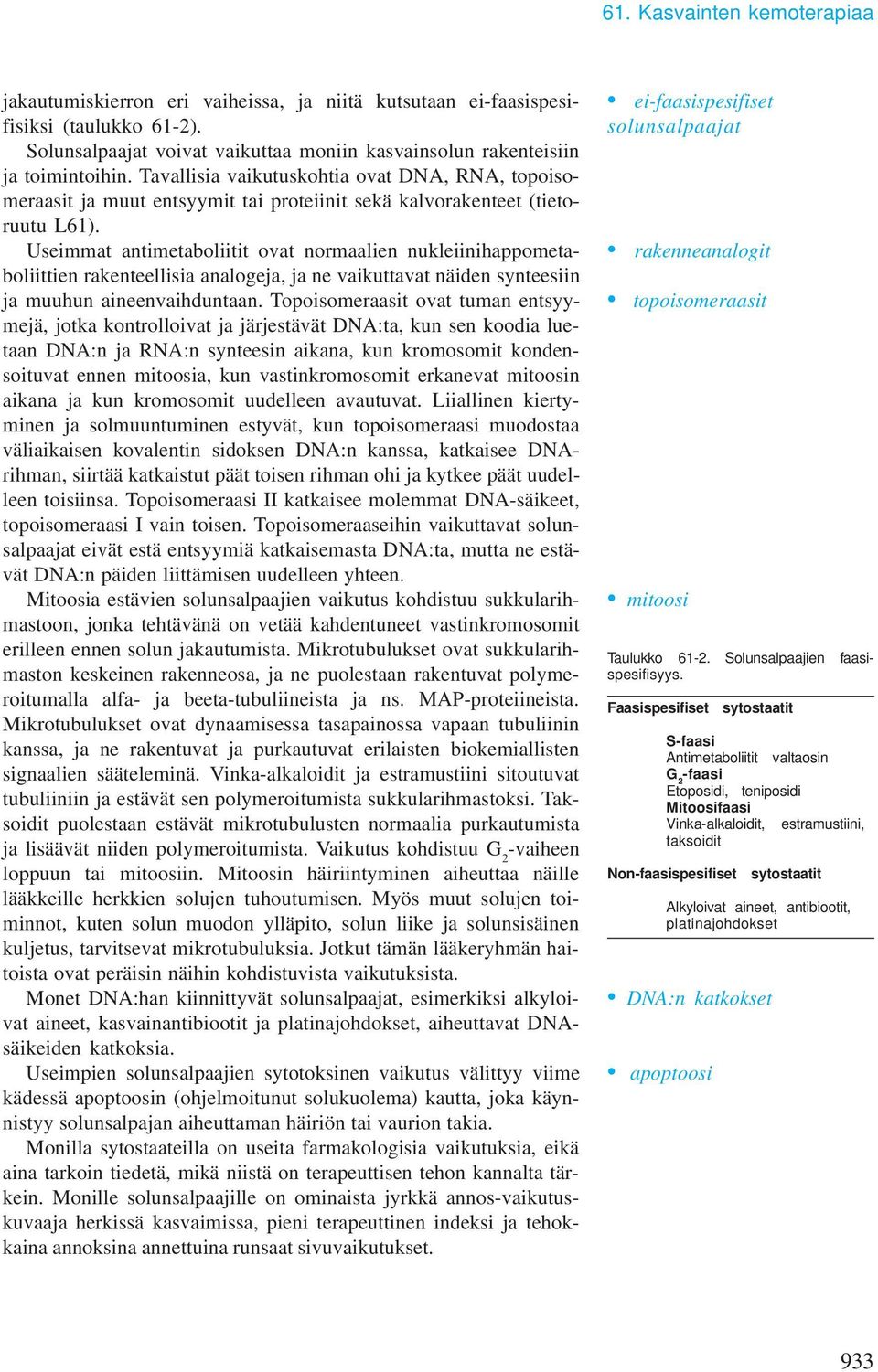 Useimmat antimetaboliitit ovat normaalien nukleiinihappometaboliittien rakenteellisia analogeja, ja ne vaikuttavat näiden synteesiin ja muuhun aineenvaihduntaan.