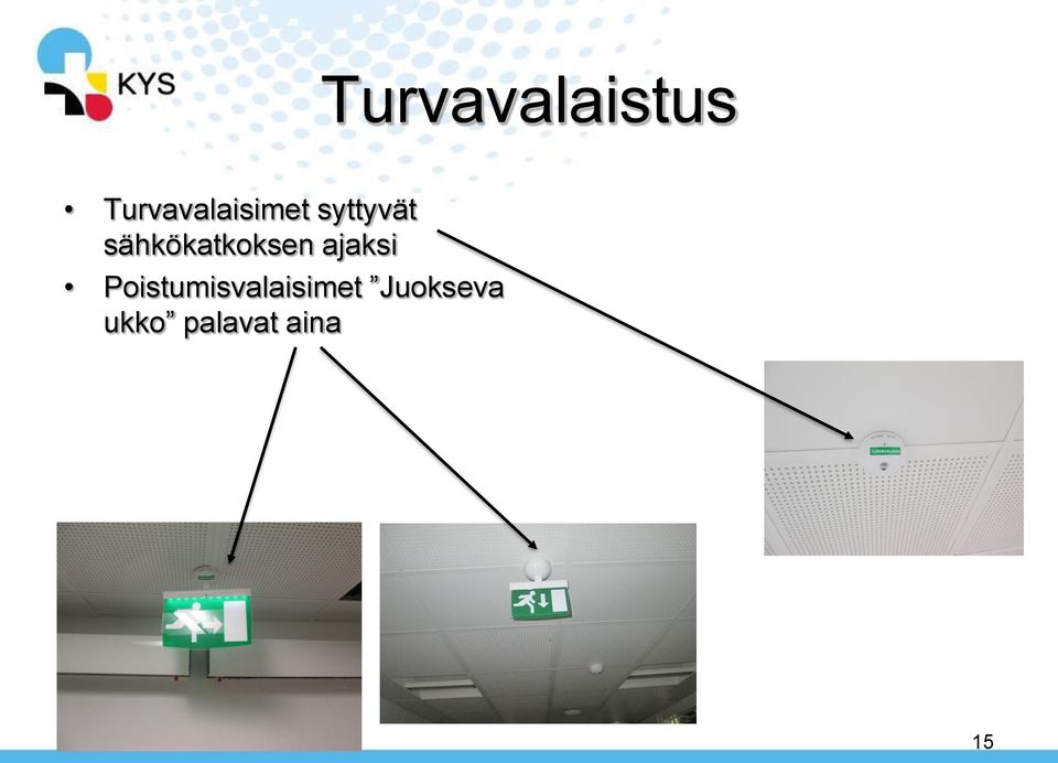 sähkökatkoksen ajaksi