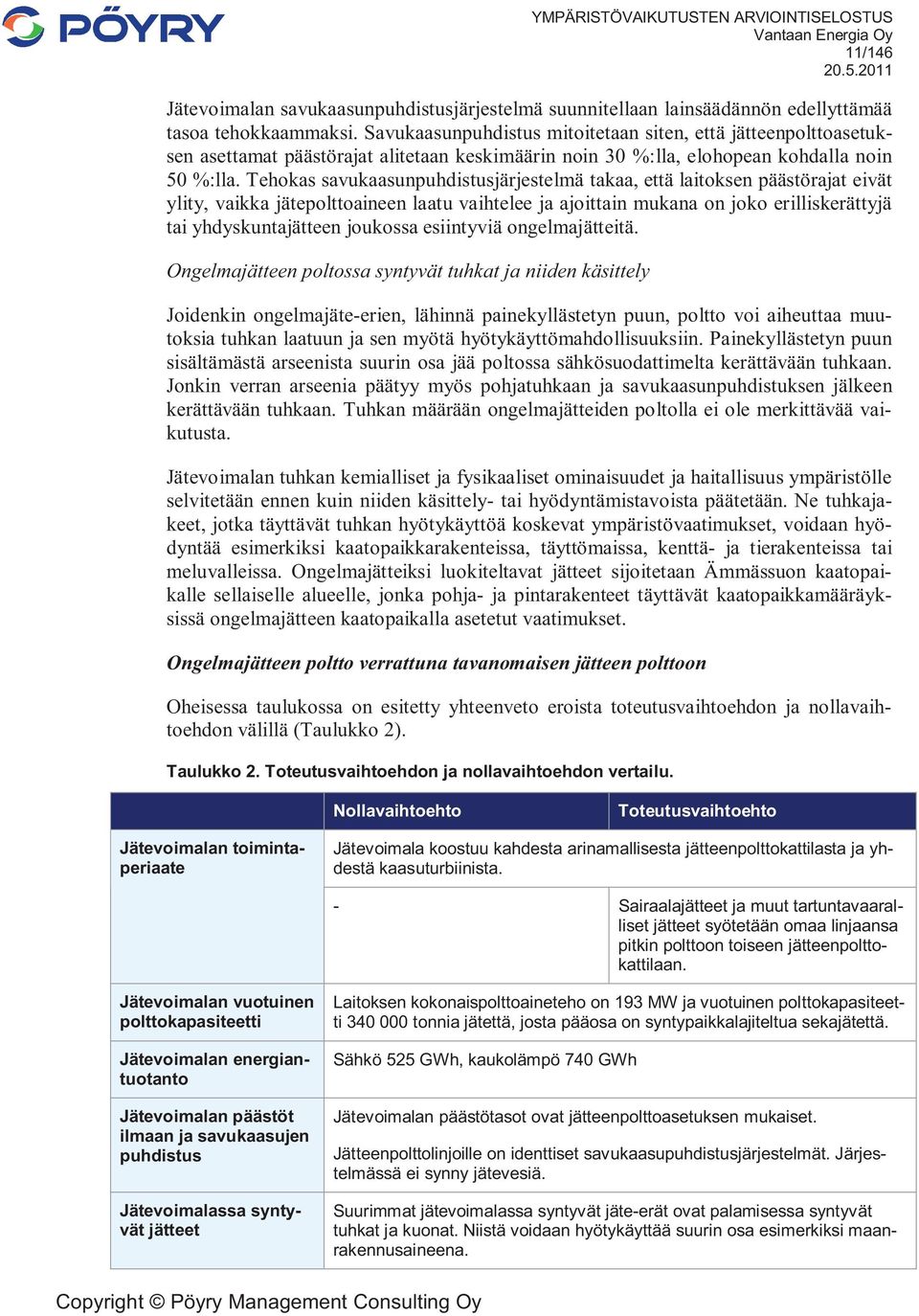 Tehokas savukaasunpuhdistusjärjestelmä takaa, että laitoksen päästörajat eivät ylity, vaikka jätepolttoaineen laatu vaihtelee ja ajoittain mukana on joko erilliskerättyjä tai yhdyskuntajätteen