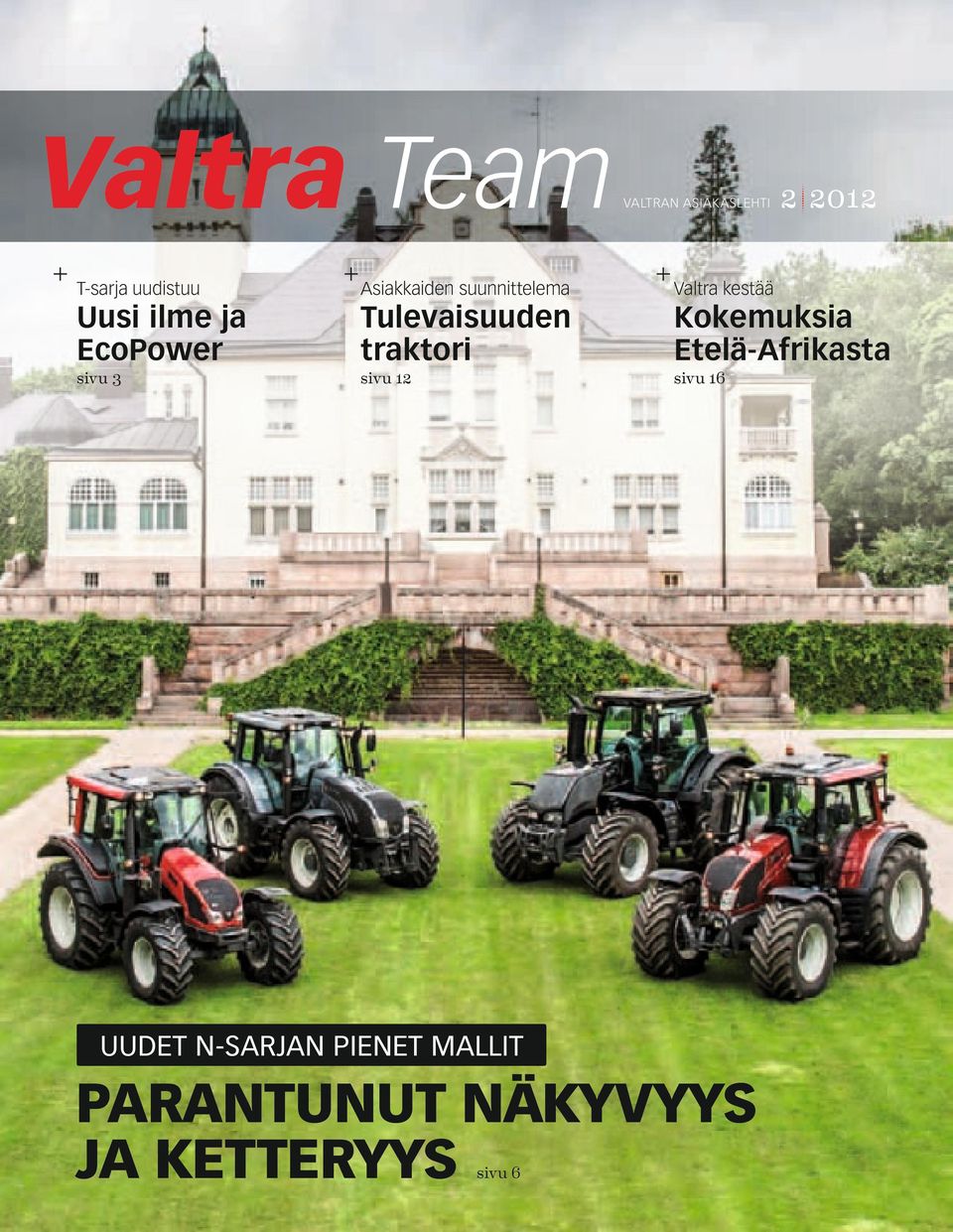 asiakaslehti + Valtra kestää Kokemuksia Etelä-Afrikasta sivu 16