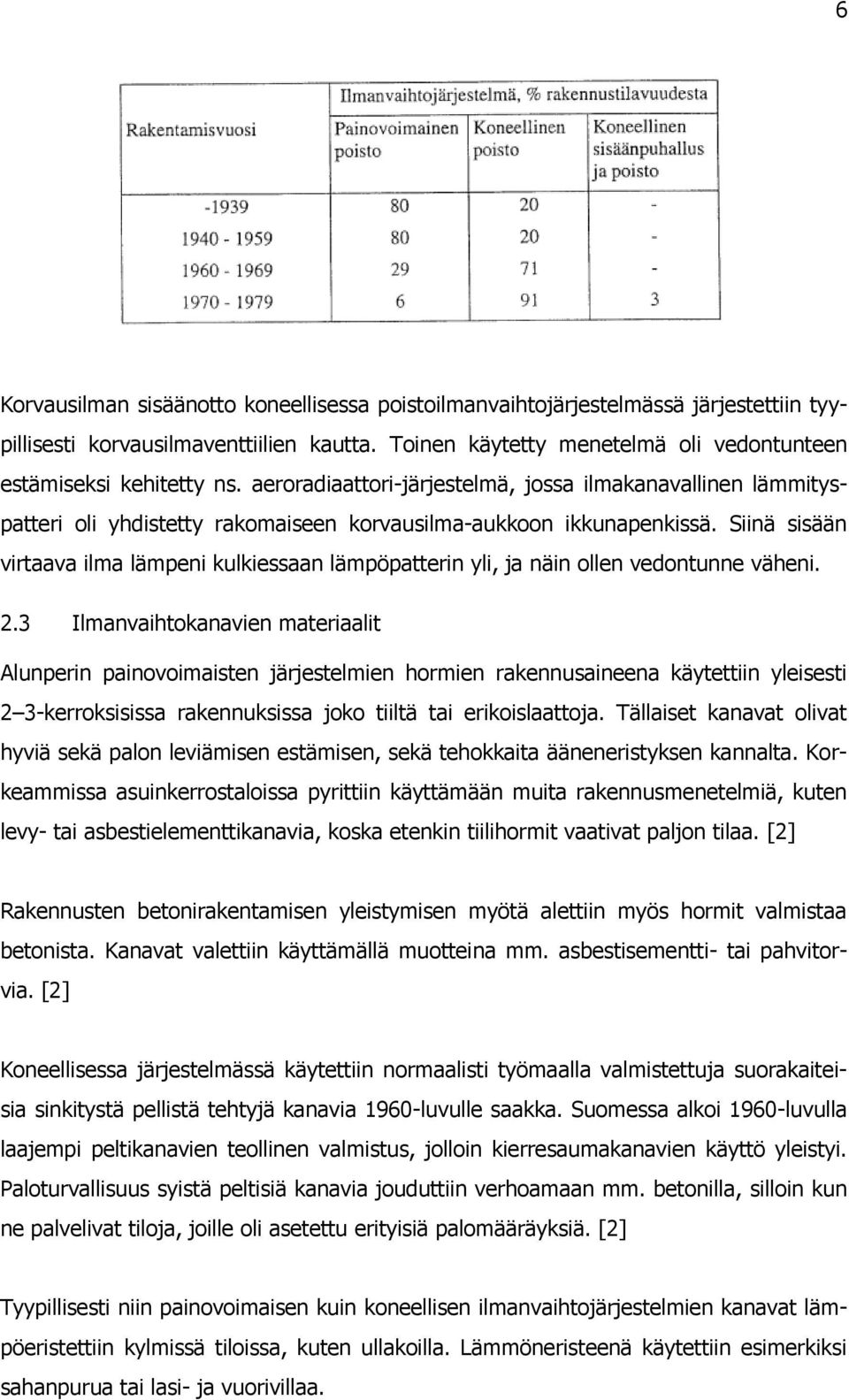 Siinä sisään virtaava ilma lämpeni kulkiessaan lämpöpatterin yli, ja näin ollen vedontunne väheni. 2.