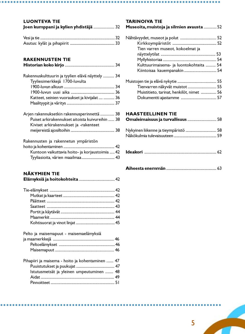 .. 37 Arjen rakennuksetkin rakennusperinnettä... 38 Puiset arkirakennukset aitoista kuivureihin... 38 Kiviset arkirakennukset ja -rakenteet meijereistä ajosiltoihin.