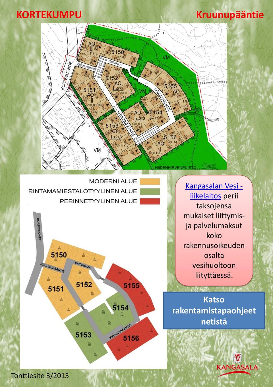 palvelumaksut koko rakennusoikeuden osalta