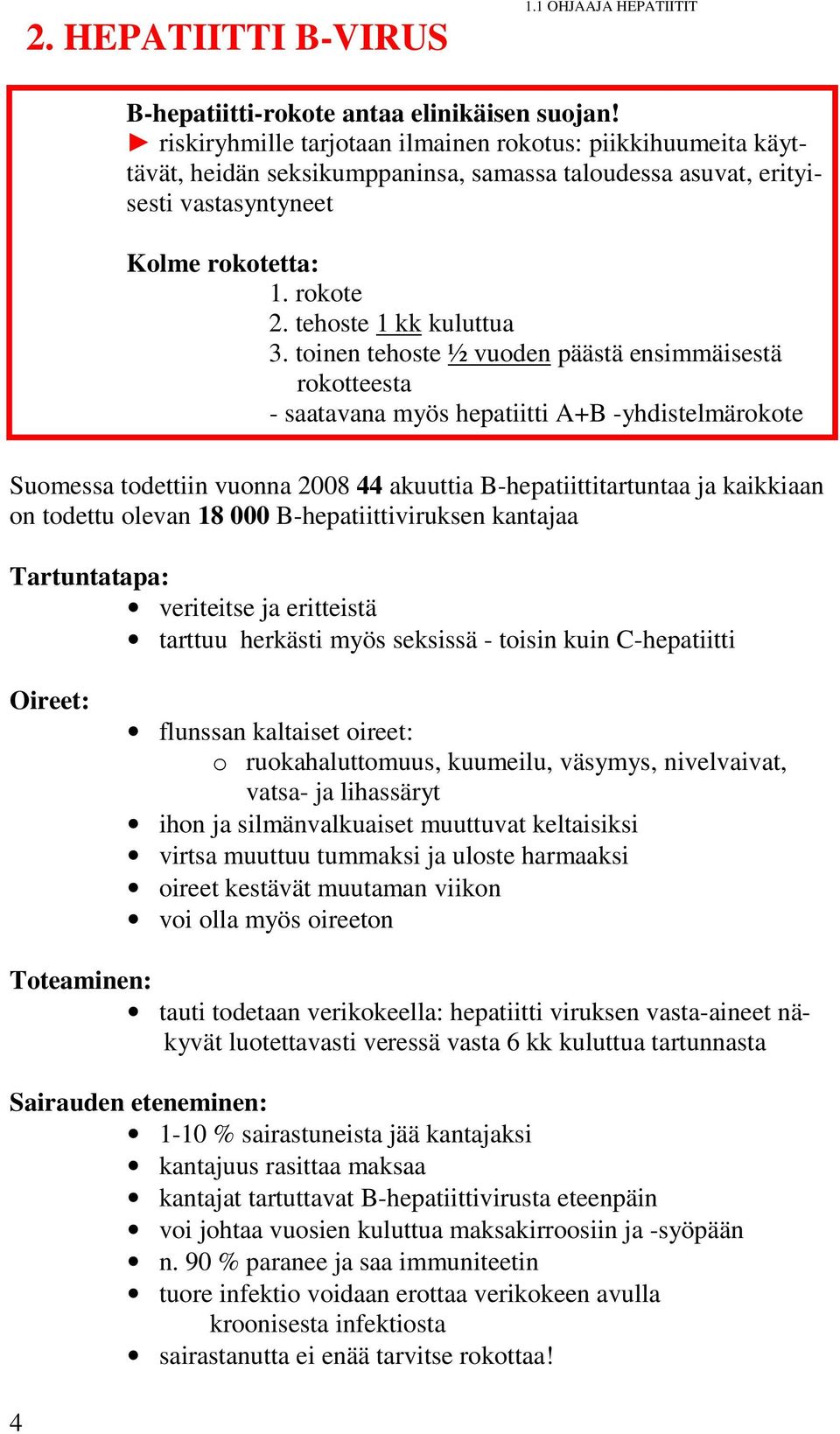 tehoste 1 kk kuluttua 3.