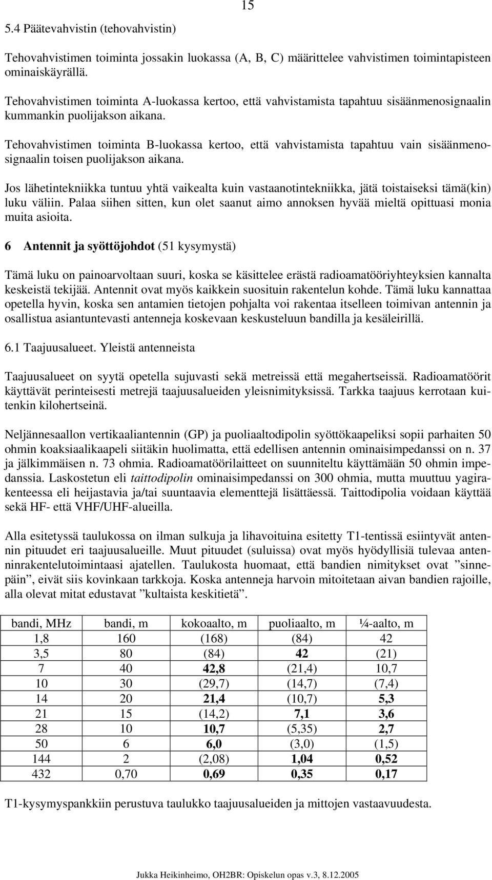 Tehovahvistimen toiminta B-luokassa kertoo, että vahvistamista tapahtuu vain sisäänmenosignaalin toisen puolijakson aikana.