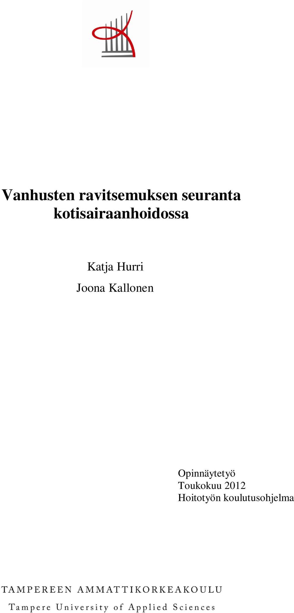 Joona Kallonen Opinnäytetyö