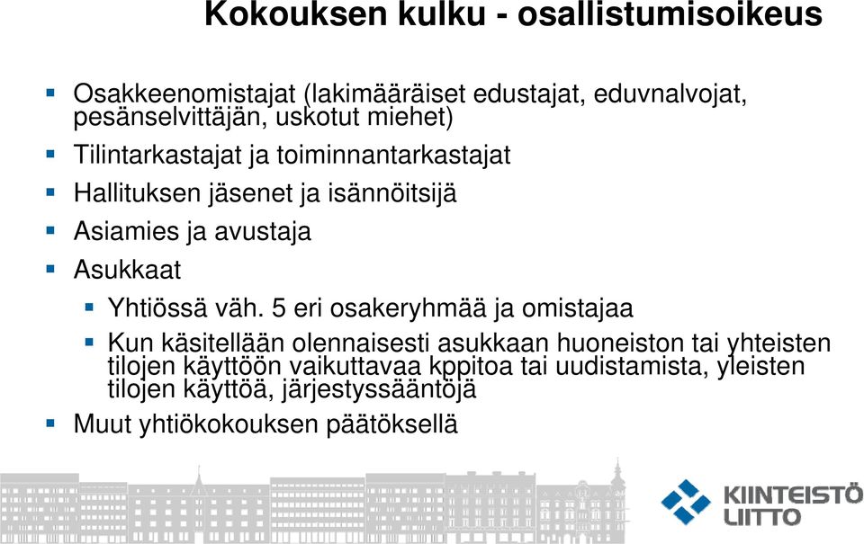 Asukkaat Yhtiössä väh.