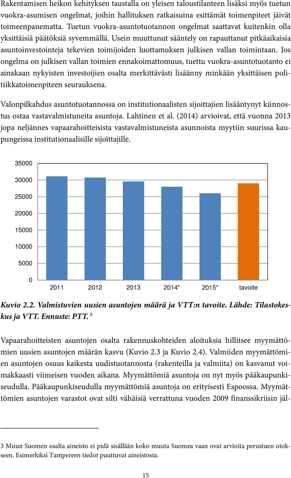 Usein muuttunut sääntely on rapauttanut pitkäaikaisia asuntoinvestointeja tekevien toimijoiden luottamuksen julkisen vallan toimintaan.