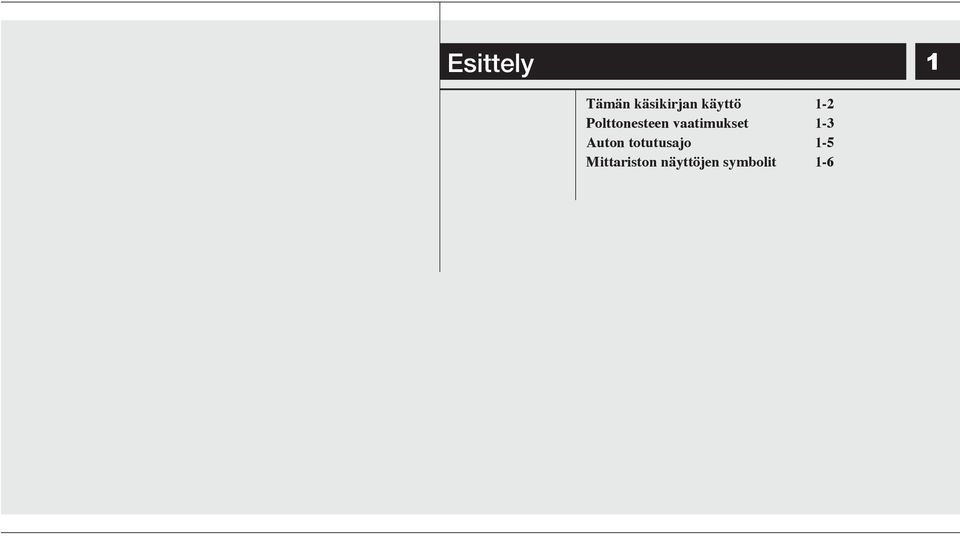 vaatimukset 1-3 Auton