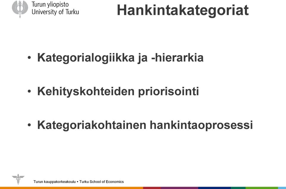 -hierarkia Kehityskohteiden